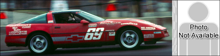 John Huber, Wayne Wainwright & Bobby Archer Challenge Corvette