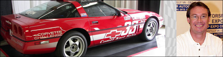 Mark Dismore Corvette Challenge Car #65 - driven by Bobby Carradine