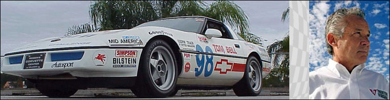 Stu Hayner Corvette Challenge Car #65 - driven by Bobby Carradine