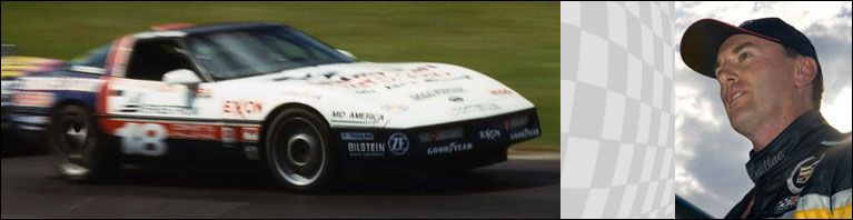 Corvette Challenge Car #18 - driven by Andy Pilgrim