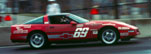 John Huber, Bobby Archer, Wayne Wainwright Corvette Challenge Car