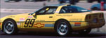 Johnny Rutherford, Rick Summers, Paul Hacker Corvette Challenge Car